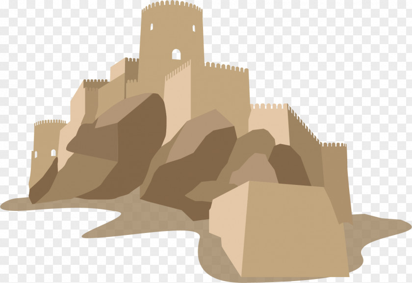 Rock Palace The Red Fort Euclidean Vector Fortification PNG