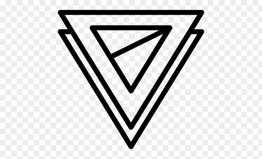 Triangle Geometry Logo Polygon PNG