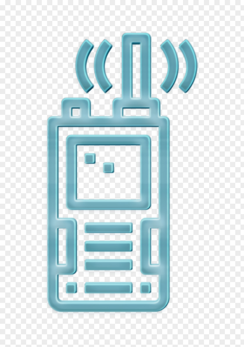 Walkie Talkie Icon Paintball Radio PNG