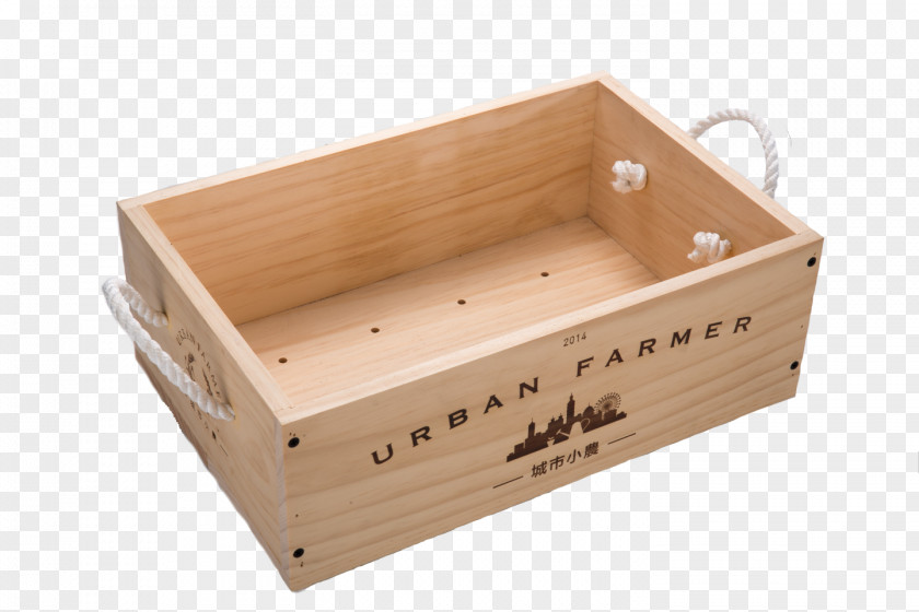 Box Farmer Plywood Peasant Flowerpot PNG