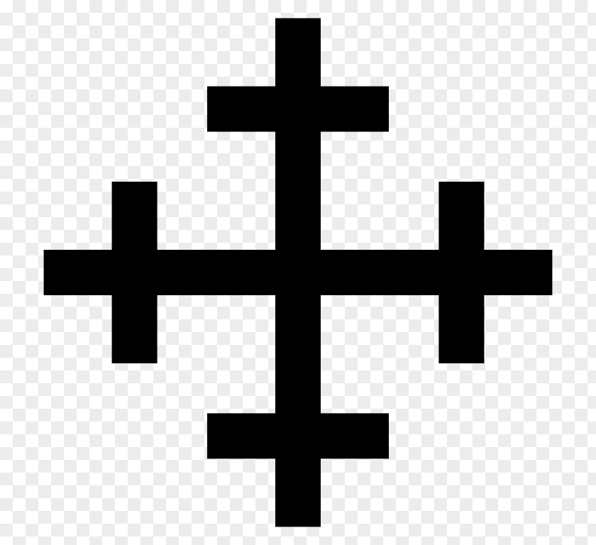 Christian Cross Crosses In Heraldry Herkruist Kruis Jerusalem PNG