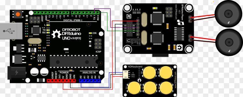 Electronic Product Arduino MP3 Player Sensor Touchpad Gesture Recognition PNG