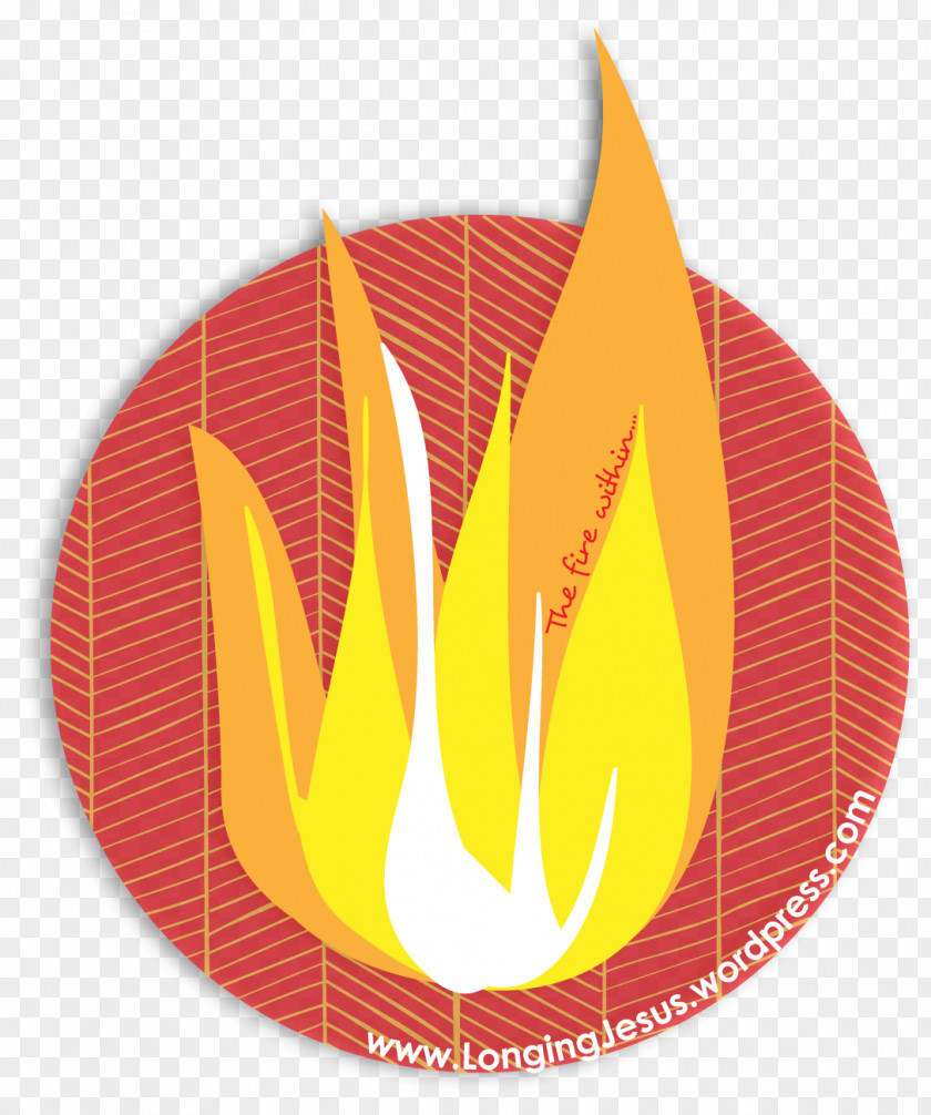 Flame Word Logo Font PNG