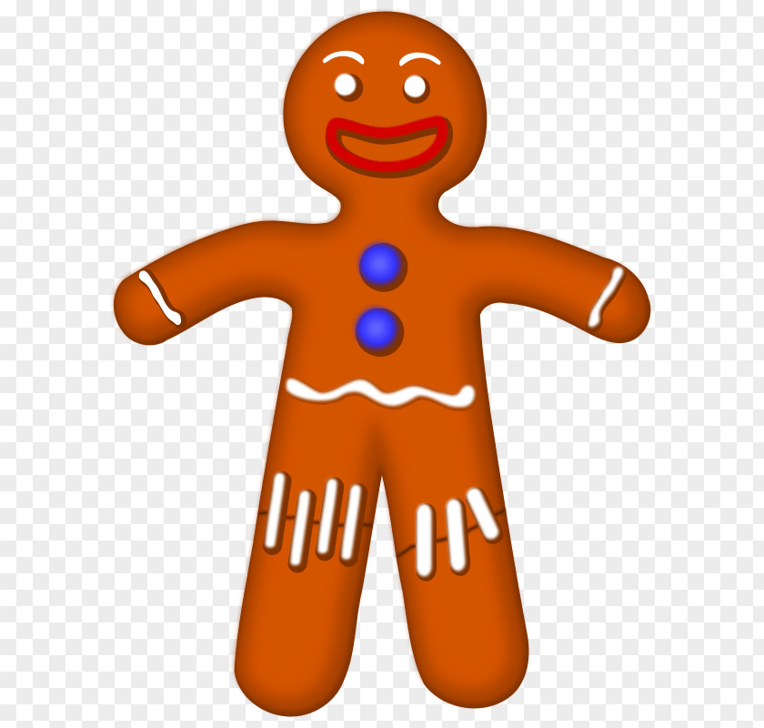 Many Storied The Gingerbread Man Clip Art PNG