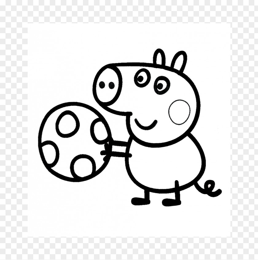Pig Coloring Book Drawing Child PNG