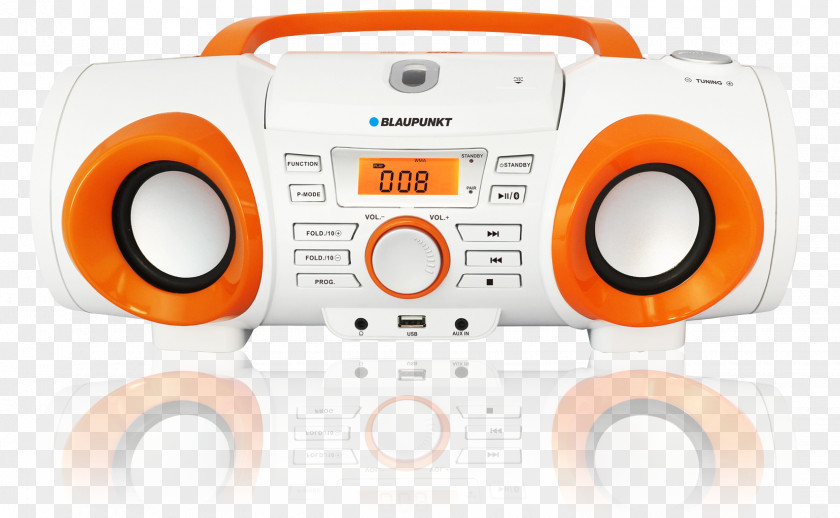 Radio BLAUPUNKT BB 20BT Recorder Boombox Audio PNG