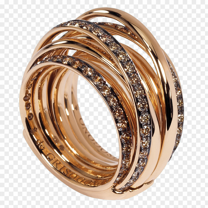 Ring De Grisogono Brilliant Gold Jewellery PNG