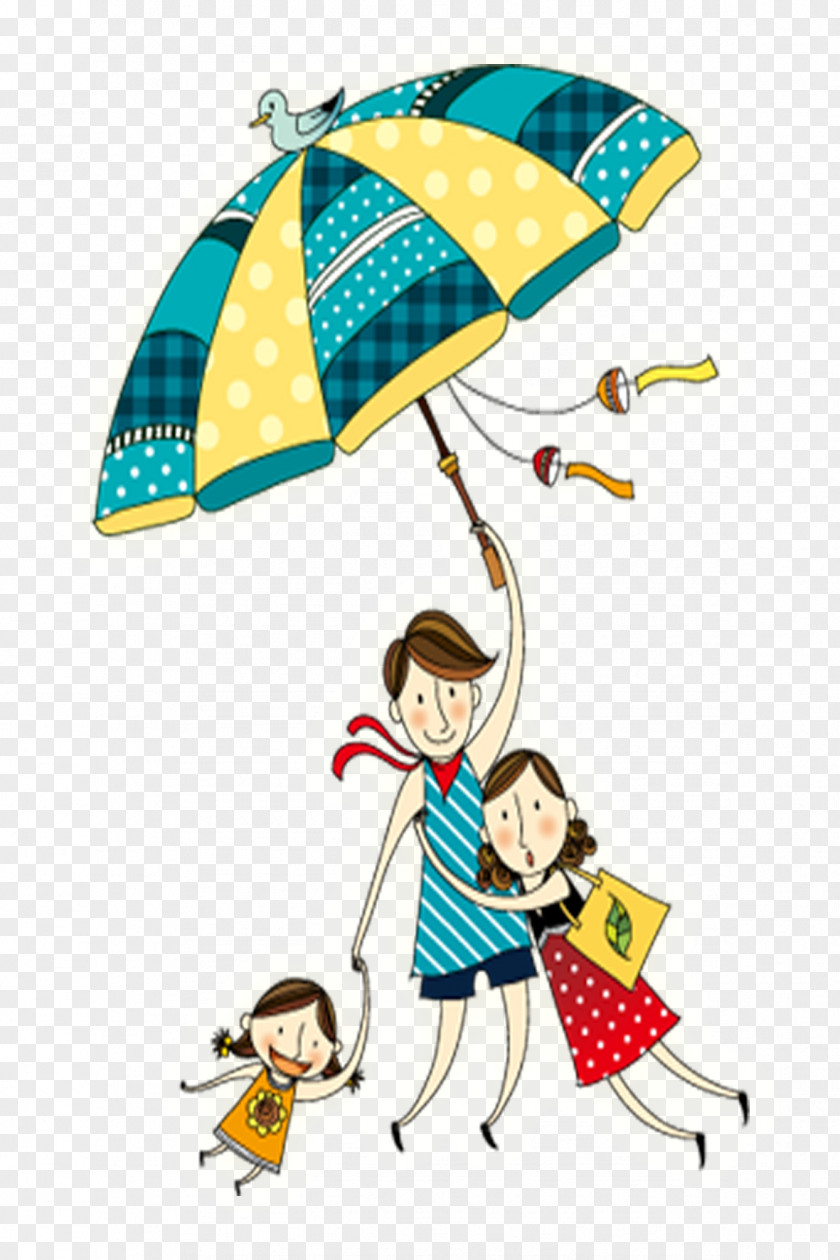 Umbrella Couple PNG