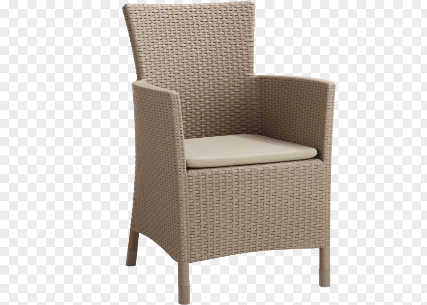 Chair Garden Furniture Wicker Table PNG