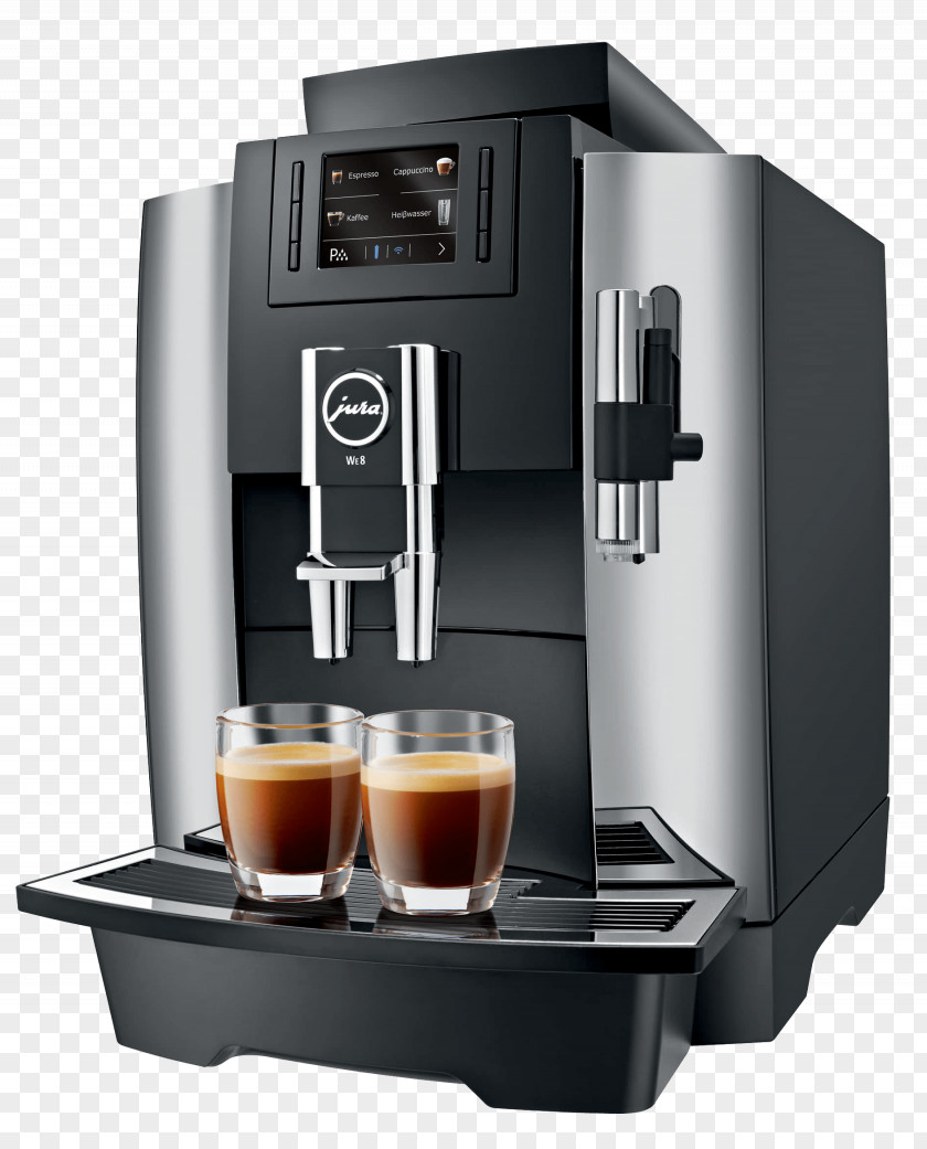 Coffee Espresso Latte Macchiato Jura WE8 Elektroapparate PNG