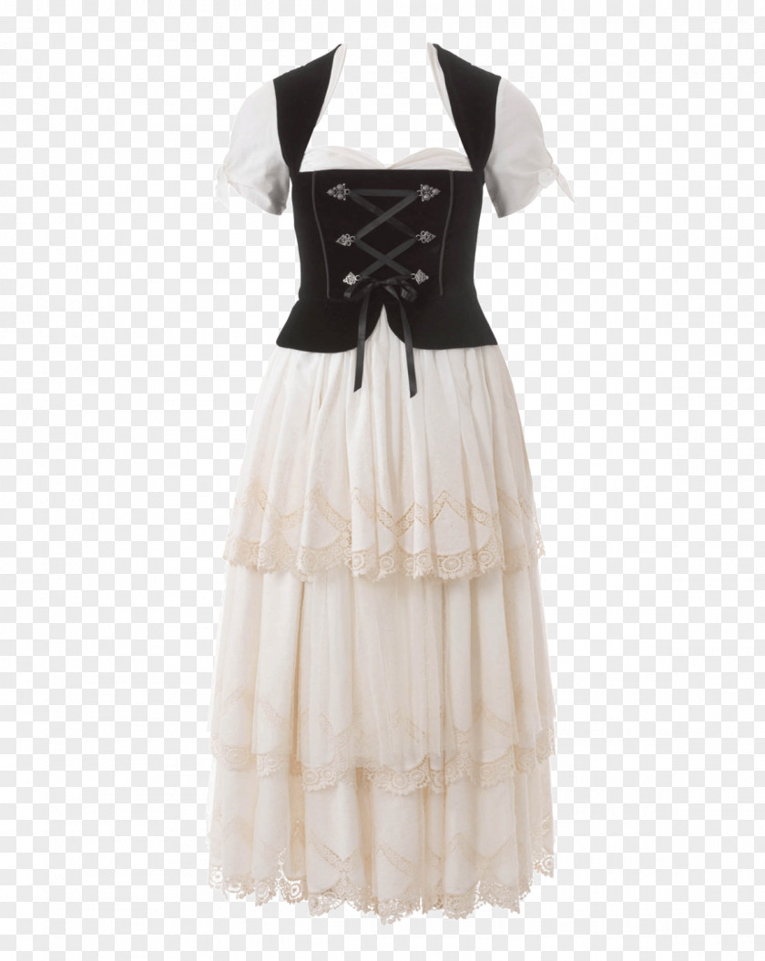 Dress Dirndl Cocktail Skirt Folk Costume PNG