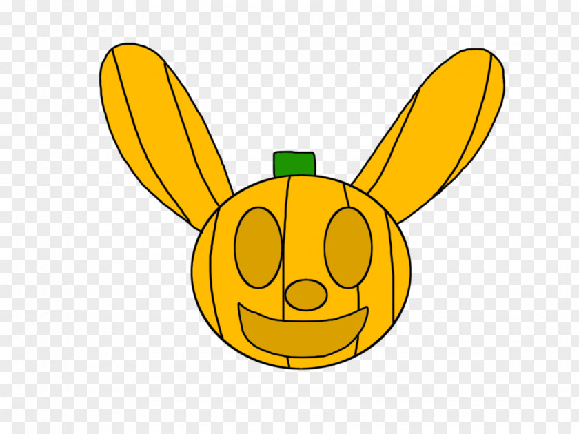 Oswald The Lucky Rabbit Minnie Mouse Emoticon Smiley Pumpkin PNG