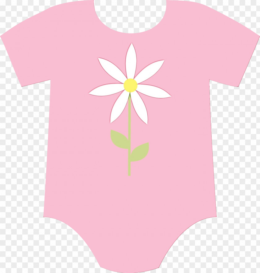 Petal Plant Pink Infant Bodysuit Clothing Baby Products & Toddler PNG