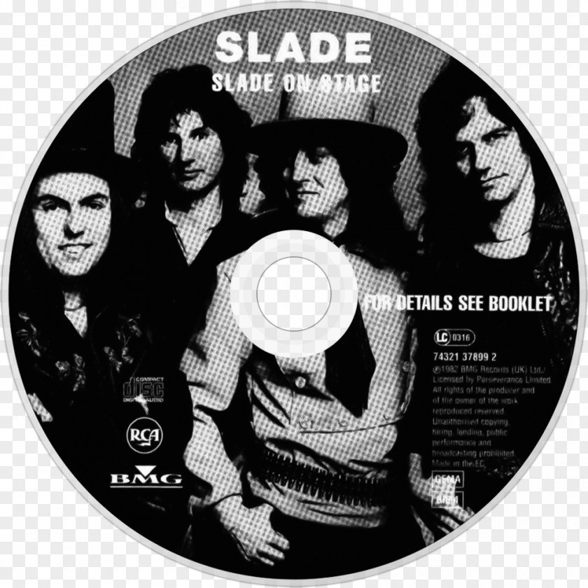 Slade On Stage Compact Disc Till Deaf Do Us Part Crackers: The Christmas Party Album PNG
