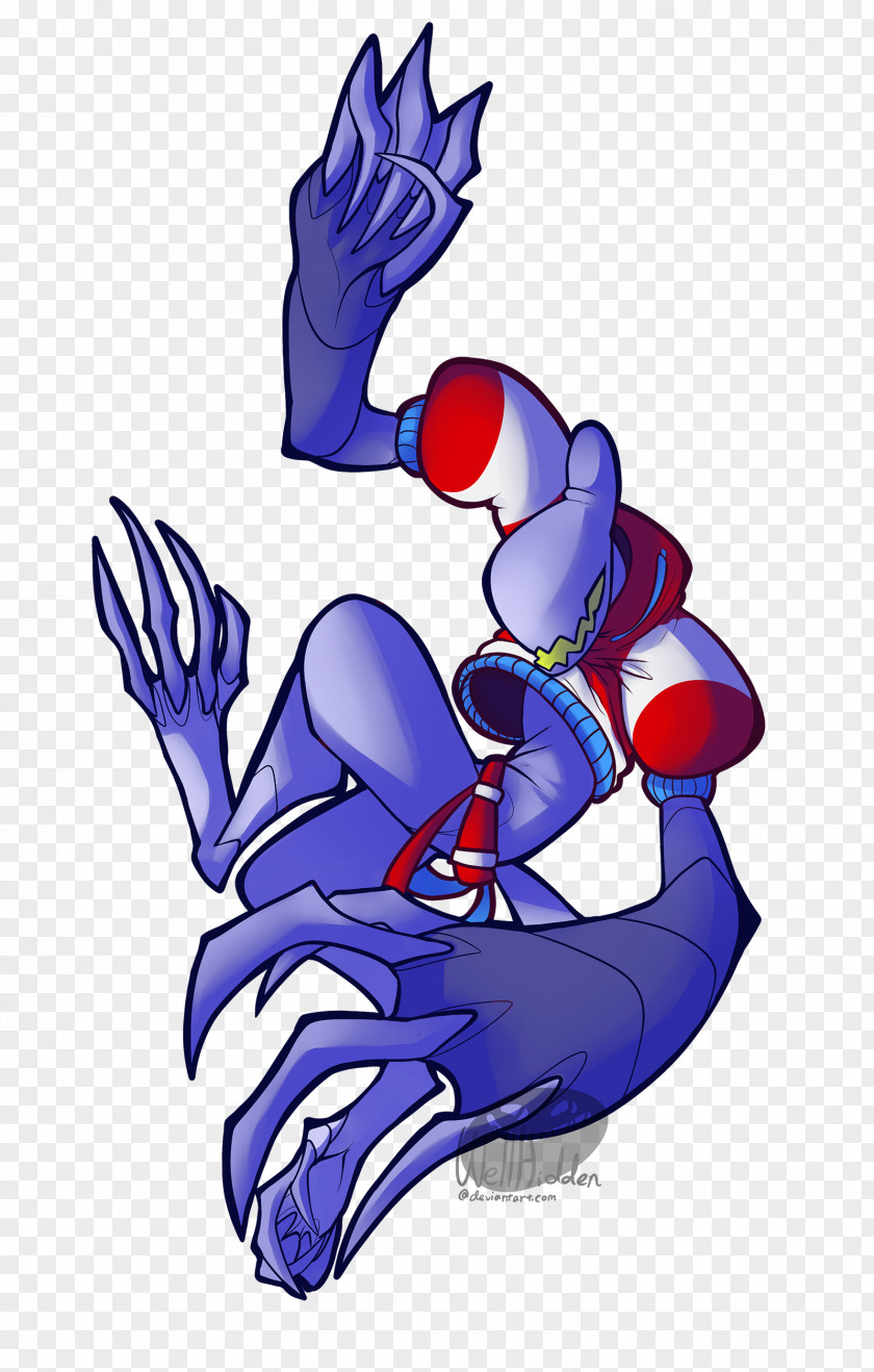 Pepper Character Cobalt Blue Cartoon Clip Art PNG