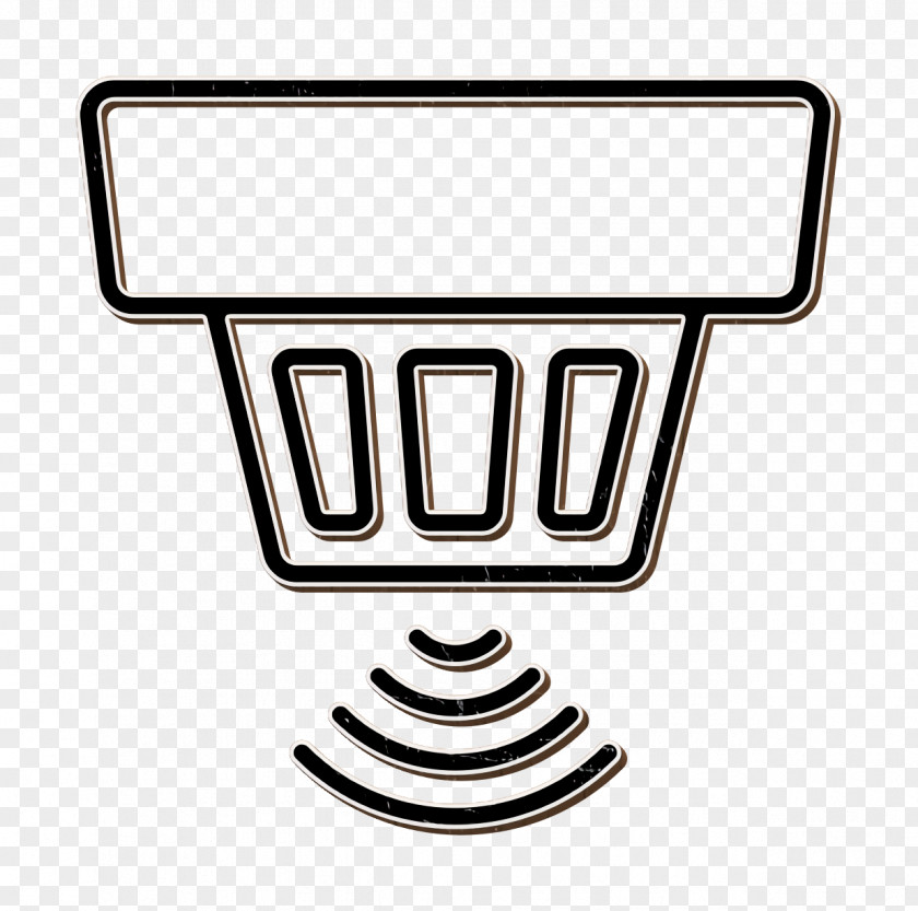 Smoke Detector Icon Connectivity Sensor PNG