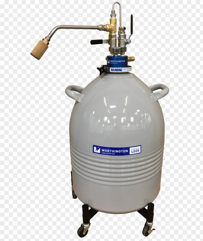 System Unit Liquid Nitrogen Cryogenic Storage Dewar Gas Dewargefäß PNG