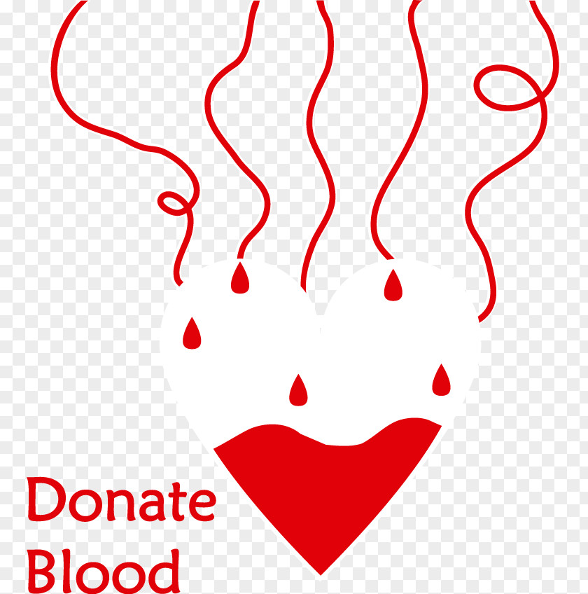 Abstract Propaganda Red Blood Elements Donation Clip Art PNG