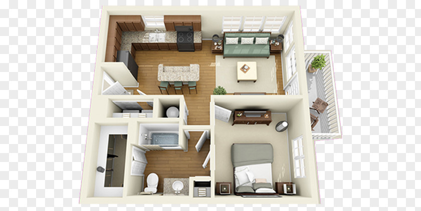 Apartment Addison Apartments At The Park Bedroom Studio Floor Plan PNG