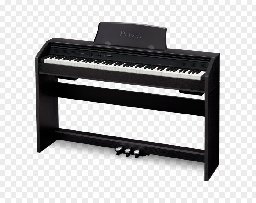Keyboard Casio Privia PX-760 Digital Piano PNG