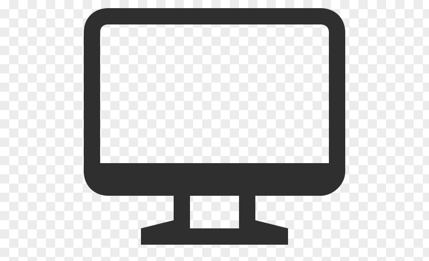 Simple Computer Screen Icon PNG Icon, monitor icon clipart PNG