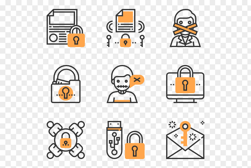 Technology Communication Diagram PNG