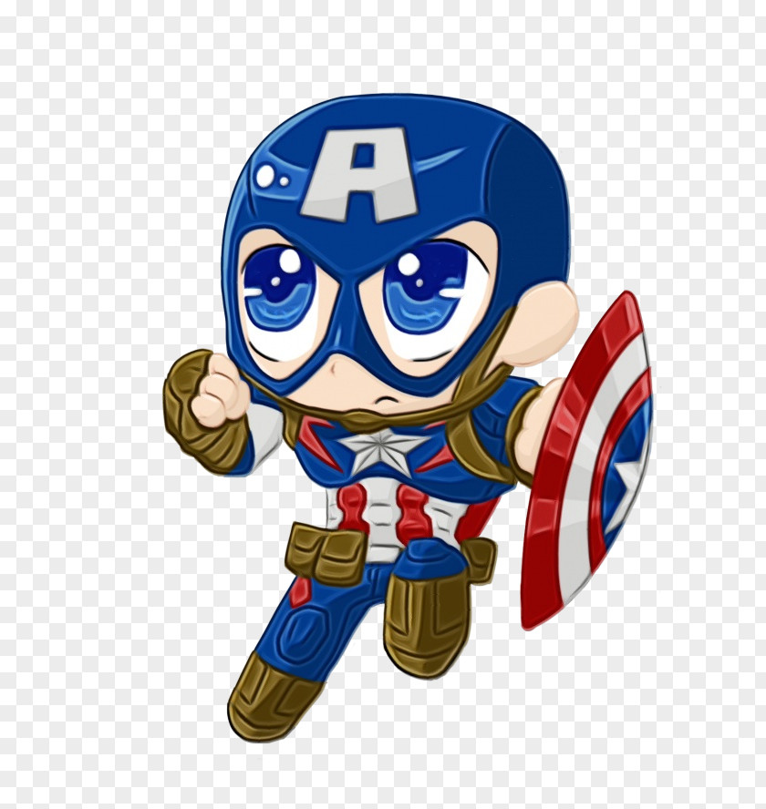 Action Figure Hero Captain America PNG