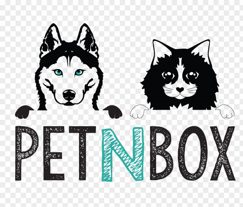Chat Box Siberian Husky Cat Gift Pet PNG