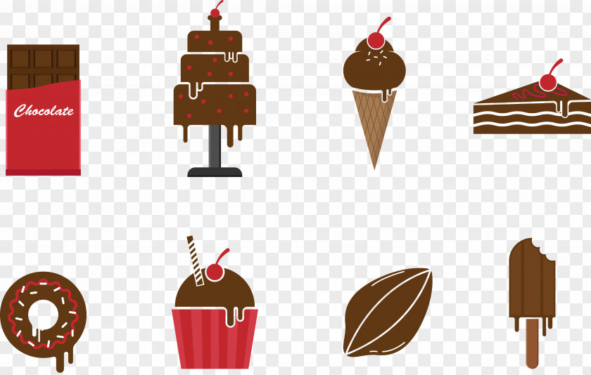 Chocolate Elemental Cuisine Cake Bar Ice Cream PNG