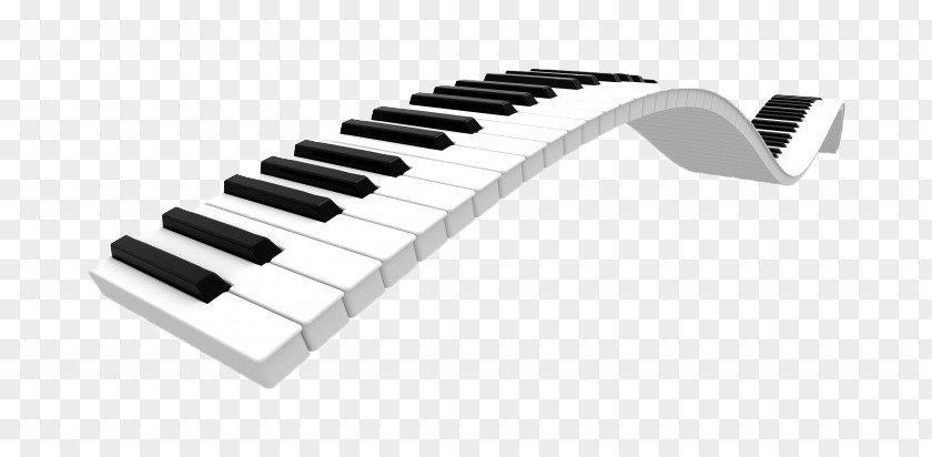Creative Piano Keyboard Electronic Musical PNG