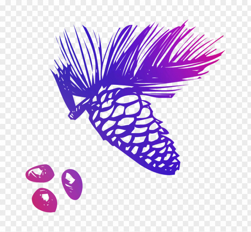 Invertebrate Purple Line Clip Art Feather PNG