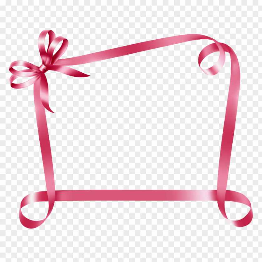 Pink Gift Wrapping Ribbons Birthday Cake Greeting Card Flower PNG