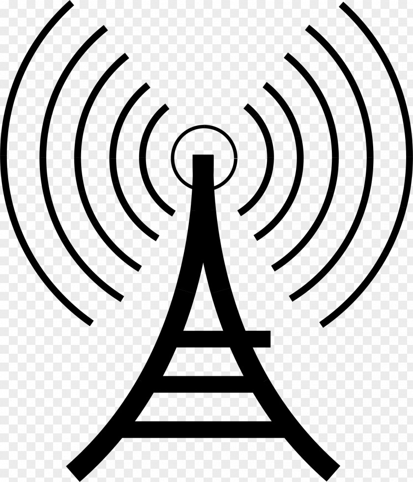 Radio Telecommunications Tower Broadcasting Clip Art PNG