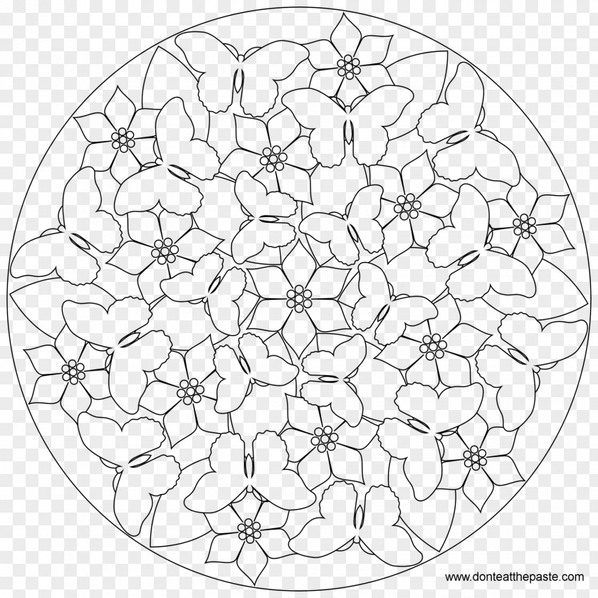 Child Nature Mandalas Coloring Book Drawing PNG