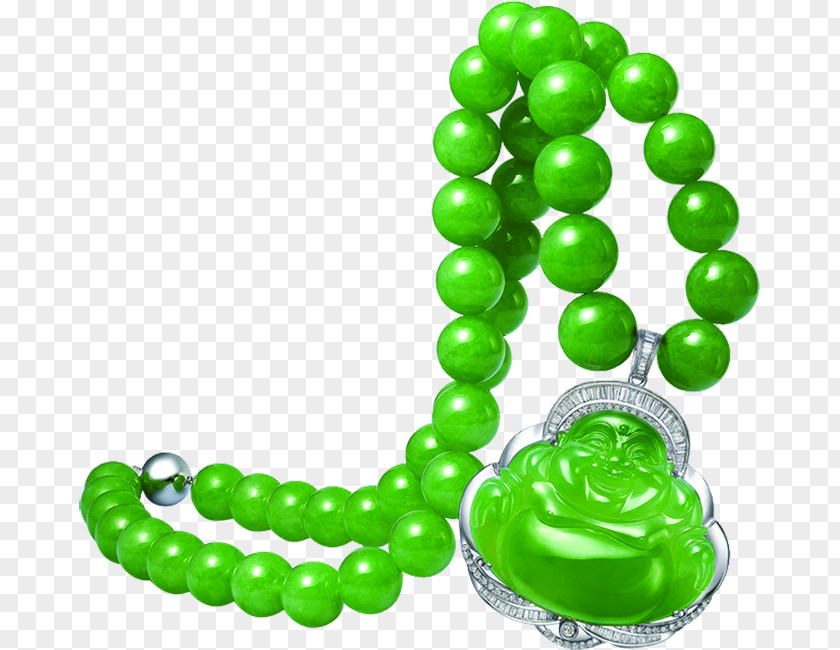 Green Jewelry Jadeite Gemstone Jewellery Necklace PNG