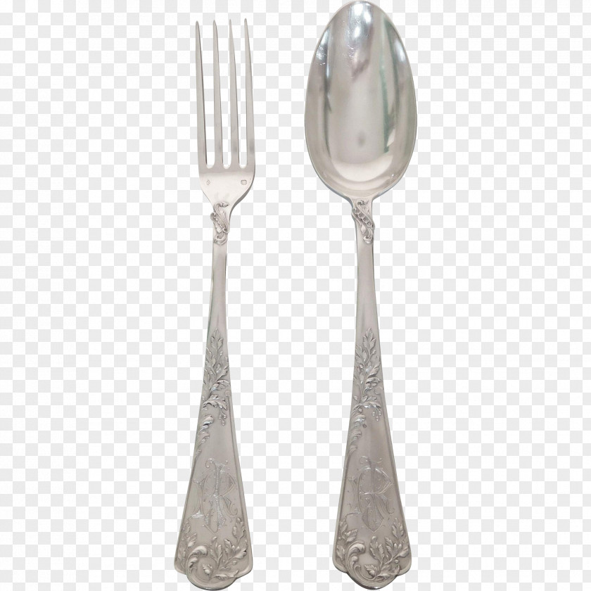Spoon And Fork Knife Cutlery Silver PNG