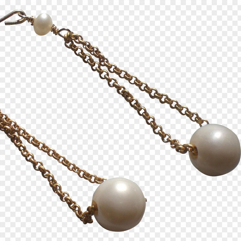 White Pearl Chain Jewellery Necklace Clothing Accessories Bracelet PNG