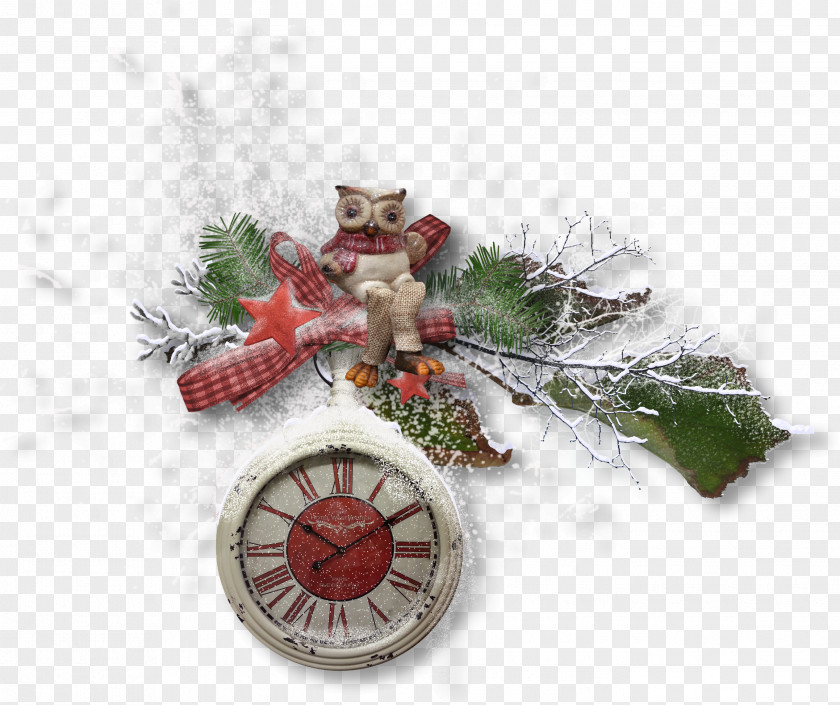 Winter Christmas New Year Clip Art PNG