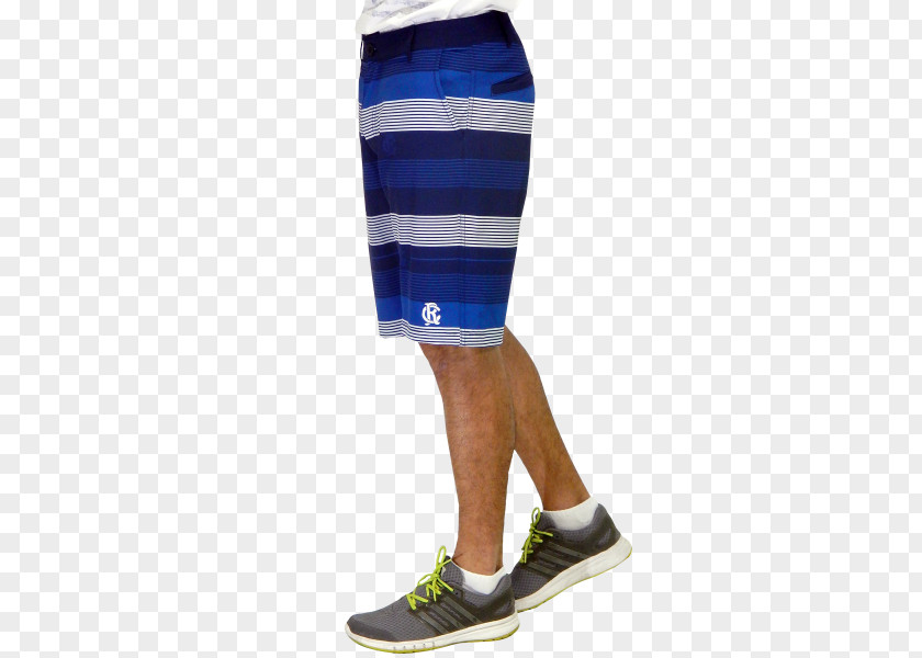 Boardwalk Cobalt Blue Knee Shorts PNG