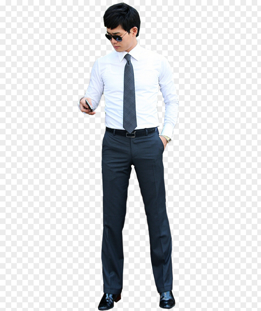 Jeans Denim Dress Shirt Suit Sleeve PNG