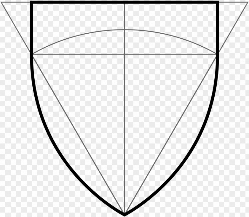 Shield Pics White Area Triangle Pattern PNG