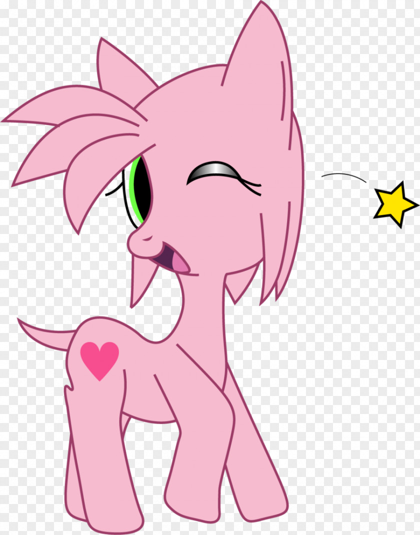 Amy Pony Rose Knuckles The Echidna Tails Horse PNG