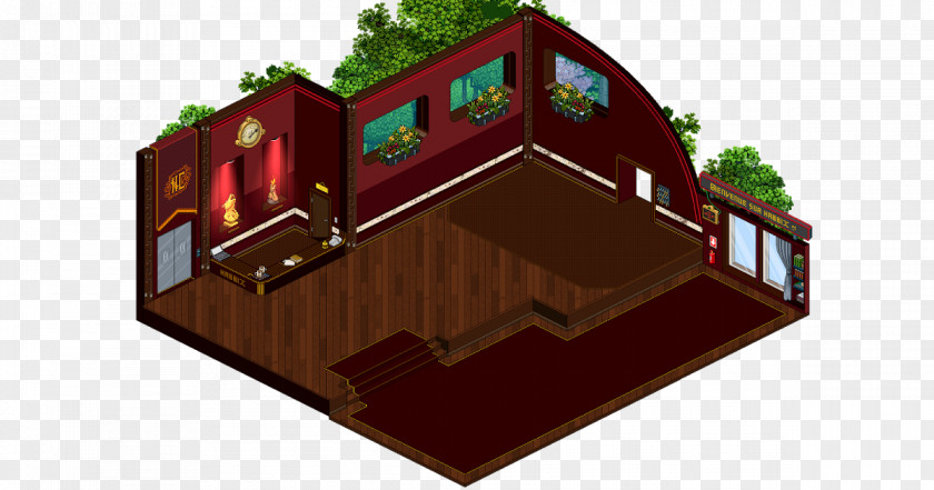 Habbo Hall Room Web Browser PNG