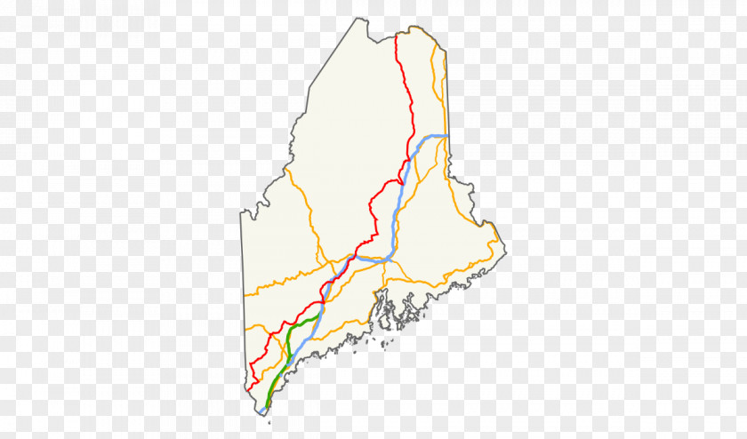 Main Map Maine State Route 11 233 Waldo County, Vermont Highway PNG