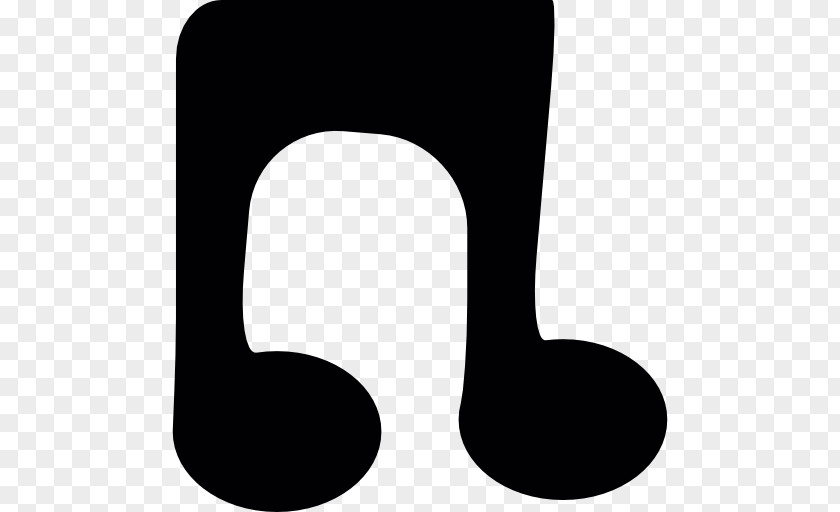 Musical Note Eighth Flat PNG
