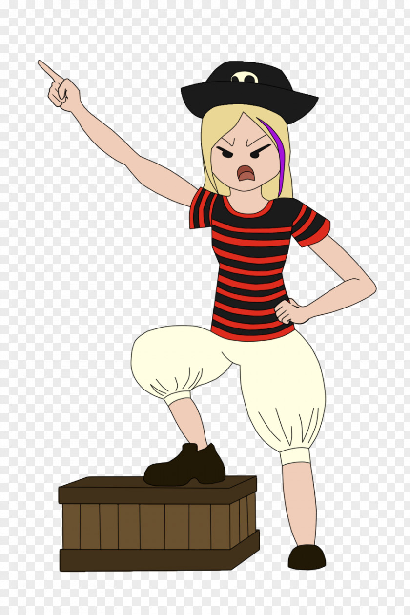 Pirate Woman Headgear Character Fiction Clip Art PNG