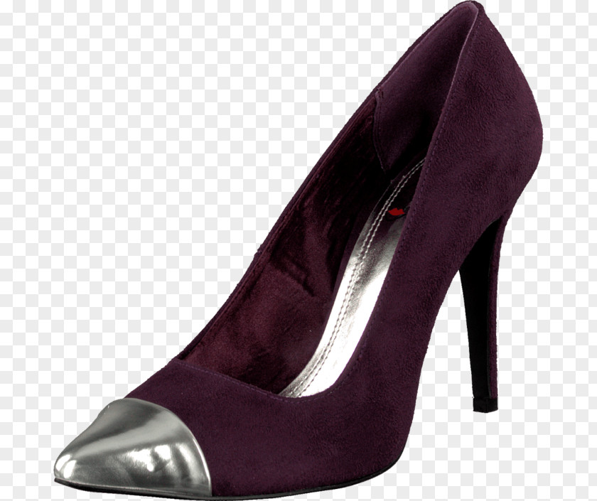 Purple High-heeled Shoe Red Woman PNG