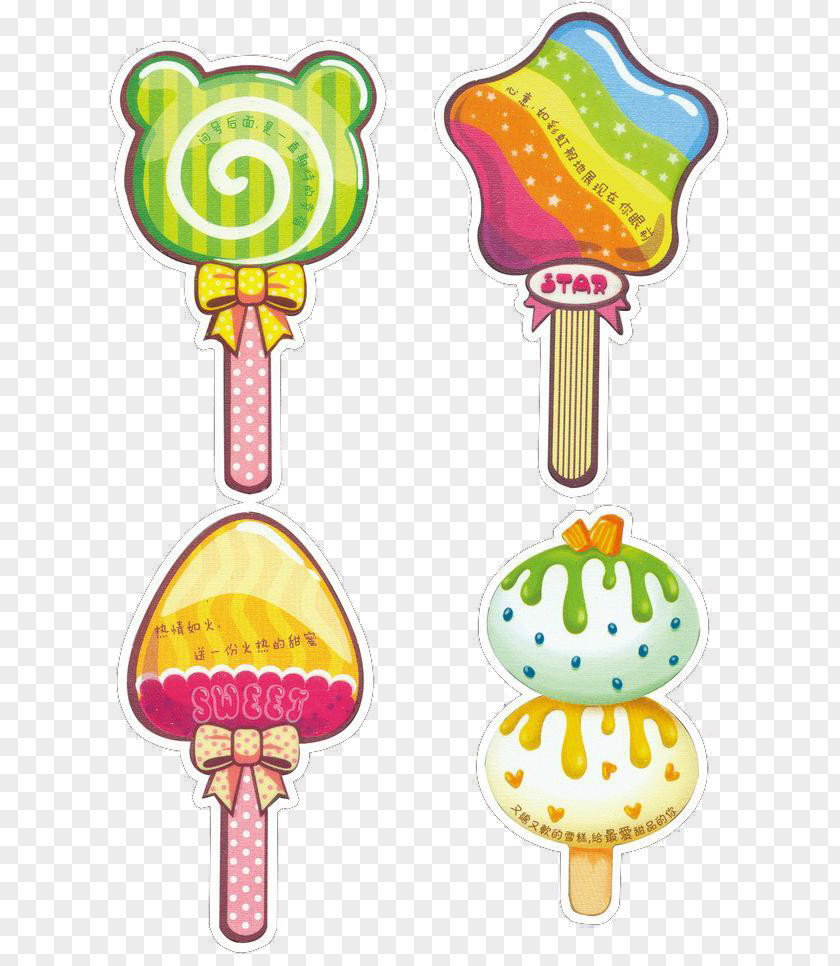 3d Image Cartoon Candy,Hand-painted Candy Lollipops Lollipop Clip Art PNG