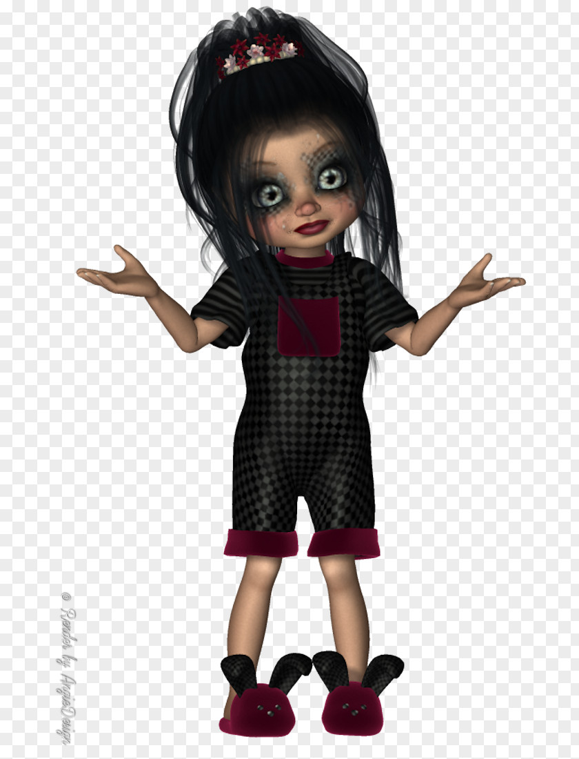 Doll Tartan Toddler Character Fiction PNG