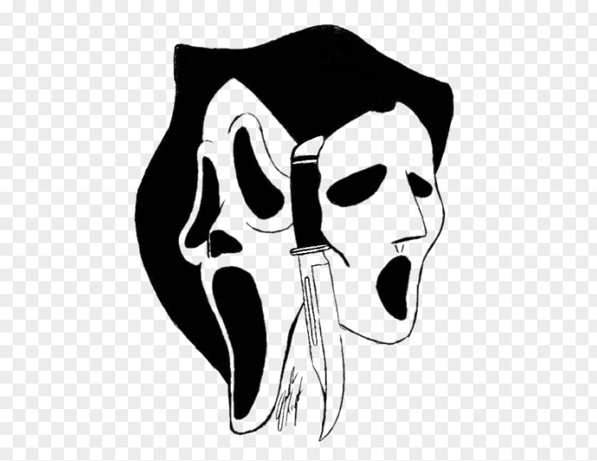 Ghostface Scream Television Show Drawing PNG